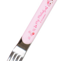 Sanrio Original Bento Lunch Cutlery Set Spoon Fork Chopstick - My Melody & My Sweet Piano