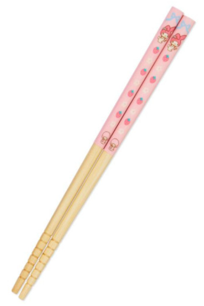 Sanrio Original Bento Lunch Cutlery Set Spoon Fork Chopstick - My Melody & My Sweet Piano