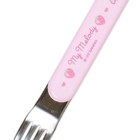 Sanrio Original Bento Lunch Cutlery Set Spoon Fork Chopstick - My Melody