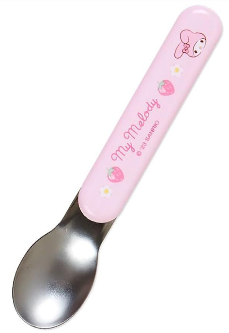 Sanrio Original Bento Lunch Cutlery Set Spoon Fork Chopstick - My Melody