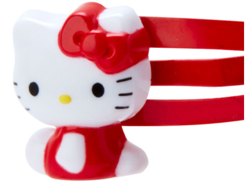 Sanrio Hairpin Set - Hello Kitty : Red