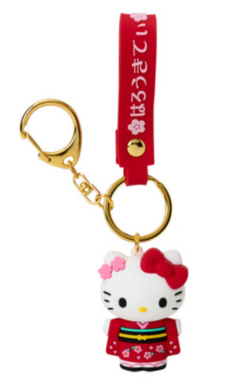 Sanrio 3D Keychain - Hello Kitty: Kimono