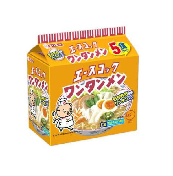 Acecook Wonton Noodle 5P 475G