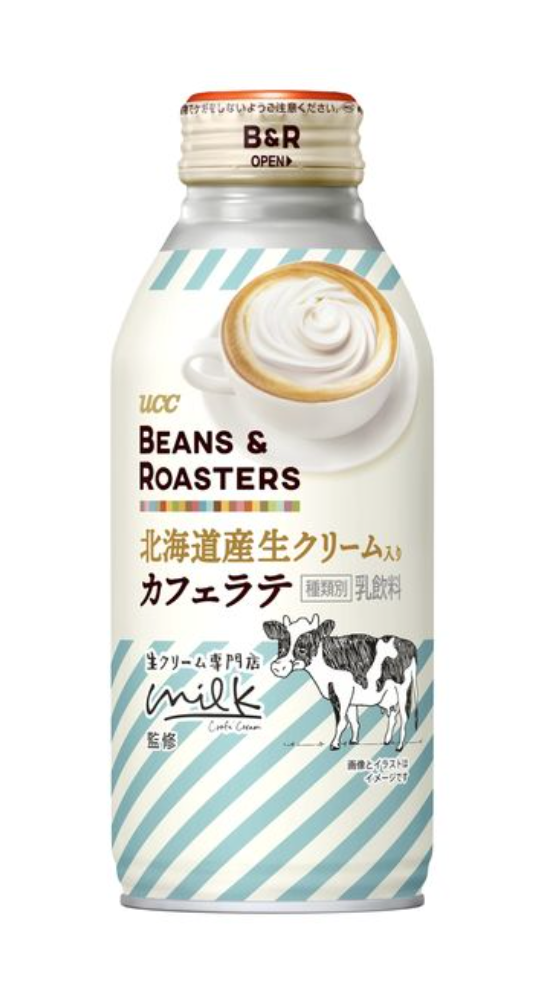 UCC B&R Hokkaido Cream Caffe Latte 375G