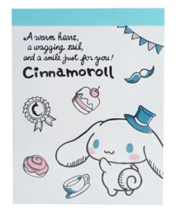 Sanrio Mini Notepad - Cinnamoroll : Warm