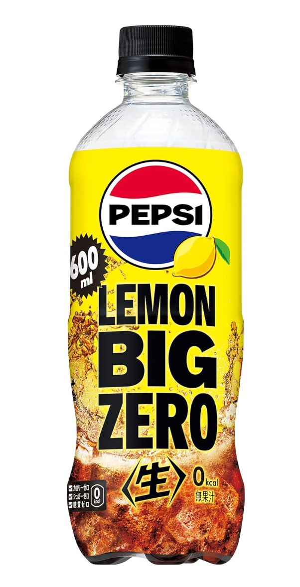 PEPSI BIG ZERO LEMON 600ML