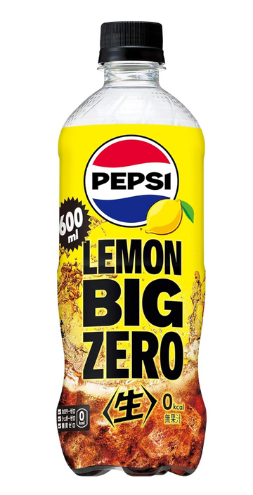 PEPSI BIG ZERO LEMON 600ML