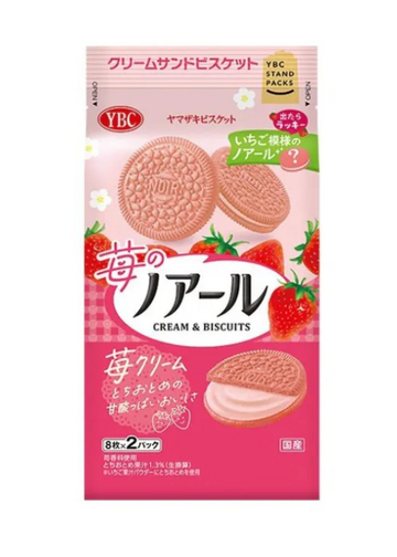 YBC Strawberry Biscuit 187G
