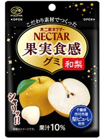 FUJIYA FRUIT GUMMY PEAR 48G