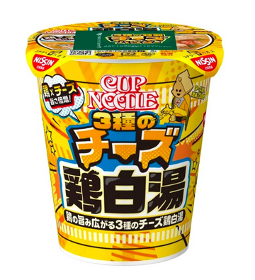 NISSIN CUP NOODLES CHEESE & WHITE CHICKEN SOUP 75G