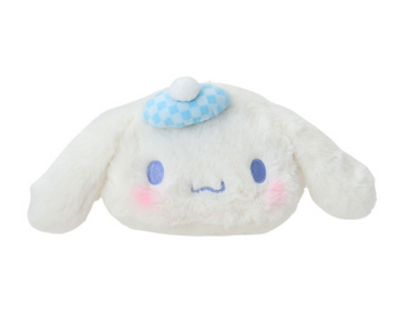 Sanrio Original Face-shaped Pouch - Cinnamoroll : Japanese Pastel