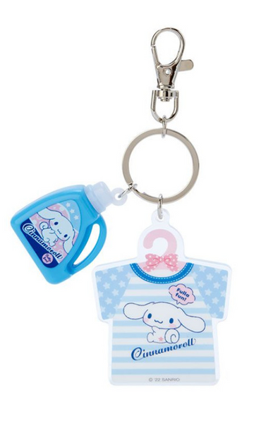 Sanrio Charm Keychain - Cinnamoroll : Laundry Weather