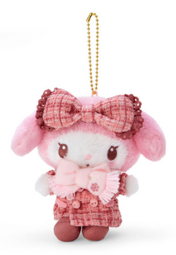 Sanrio Plush Mascot Holder - My Melody (Winter Outfits)