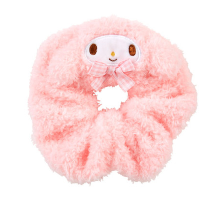 Japan Sanrio Original Face-shaped Scrunchie - My Melody