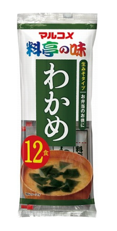 MARUKOME Instant Miso Soup with Seaweed