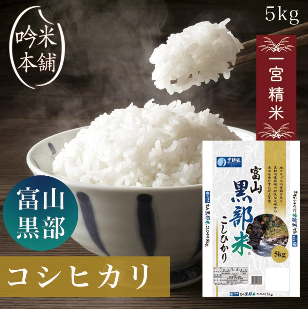 KUROBE KOSHIHIKARI 5KG