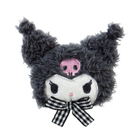 Sanrio Face Shape Hair Clip - Kuromi