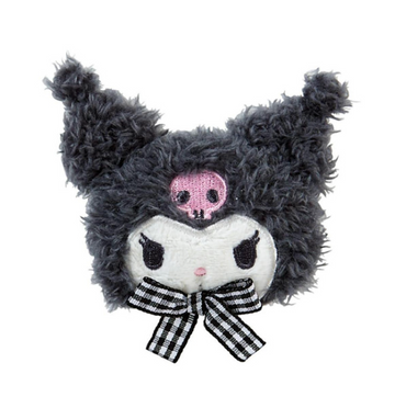 Sanrio Face Shape Hair Clip - Kuromi