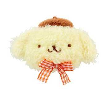 Sanrio Face Shape Hair Clip - Pompompurin