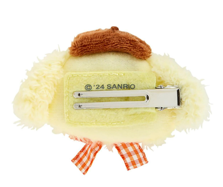 Sanrio Face Shape Hair Clip - Pompompurin