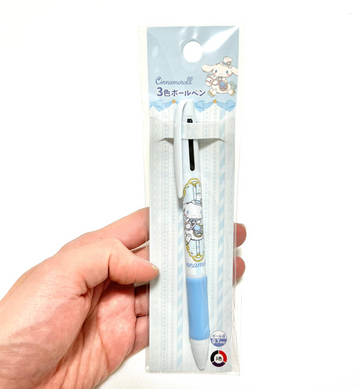 Sanrio 3 Color Multi Ball Pen - Cinnamoroll : Carousel Horse