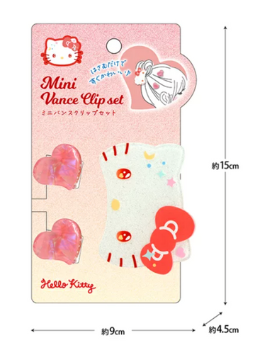 Sanrio Mini Bounce Clip Set - Hello Kitty