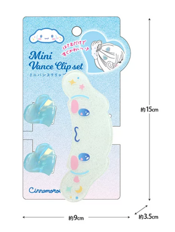 Sanrio Mini Bounce Clip Set - Cinnamoroll
