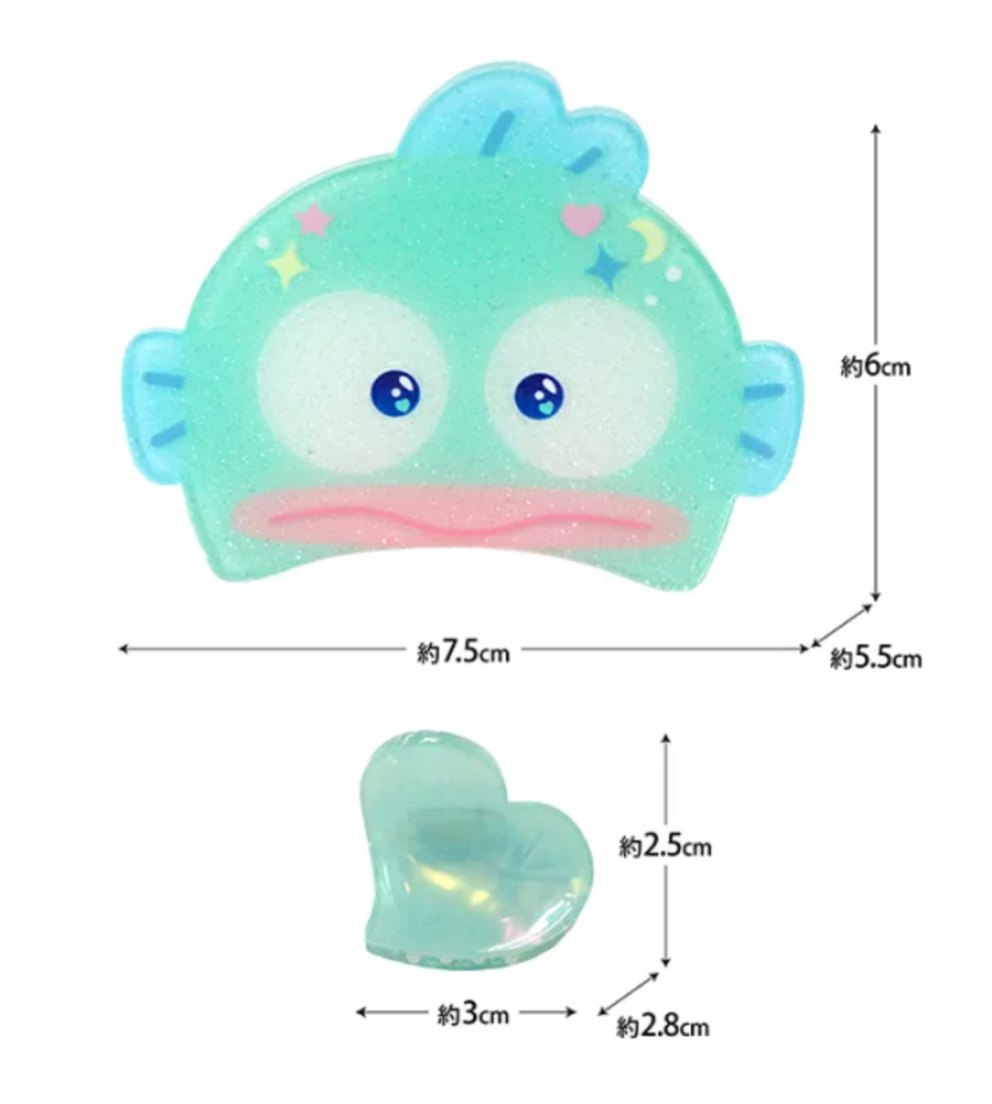 Sanrio Mini Bounce Clip Set - Hangyodon