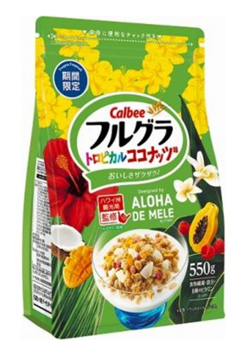 Calbee Granola Tropical Coconut 550g