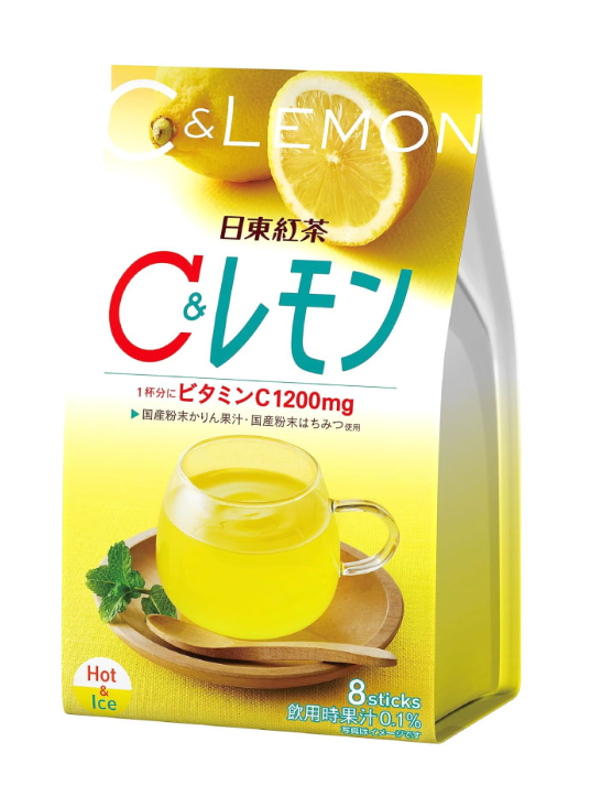 Nittoh Vitamin C Lemon Instant Brewed Drink 1 Bag