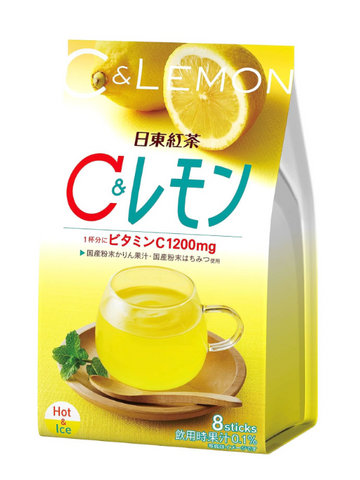 Nittoh Vitamin C Lemon Instant Brewed Drink 1 Bag