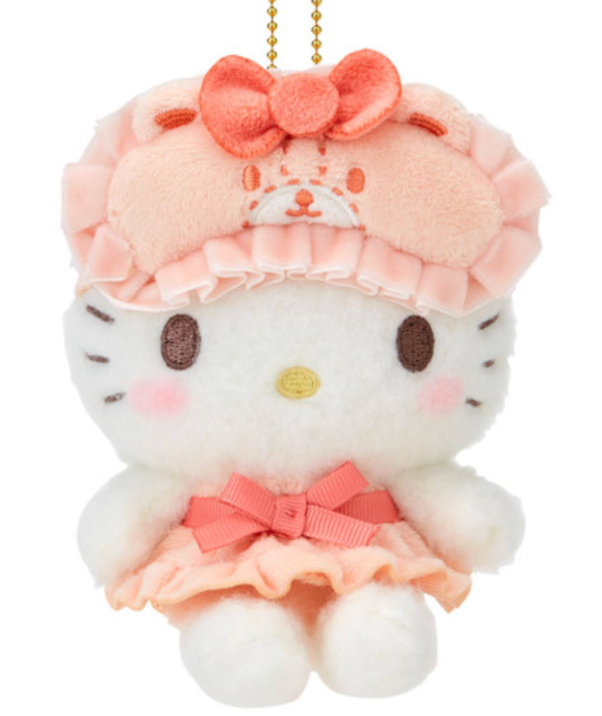 Sanrio Mascot Holder - Hello Kitty : Good Friend Pajamas