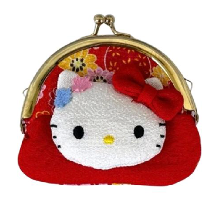 Sanrio Plush Coin Purse with Metal Clasp – Hello Kitty