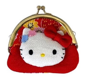 Sanrio Plush Coin Purse with Metal Clasp – Hello Kitty