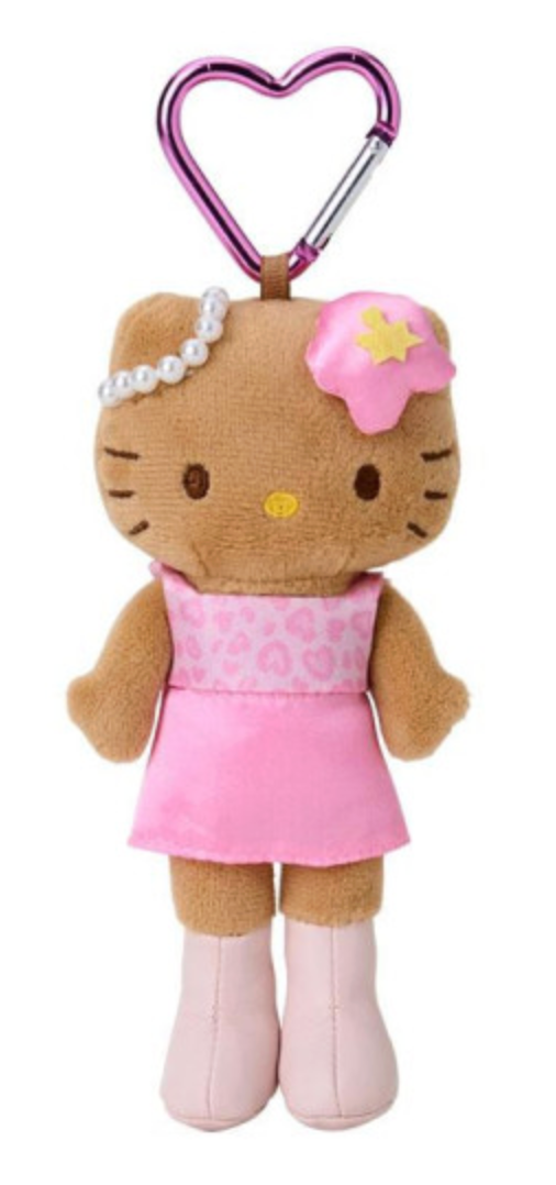 Sanrio Style Up Mascot - Hello Kitty : Gogo Gal Collection Leopard Pink