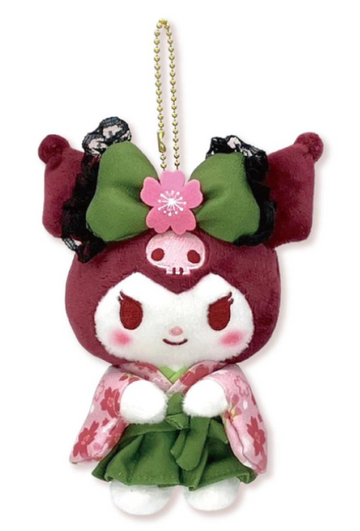Sanrio Mascot Holder - Kuromi : Sakura Kimono