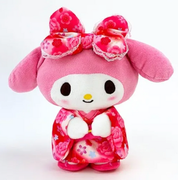 Sanrio Plush Toy - My Melody : Sakura Kimono Pink