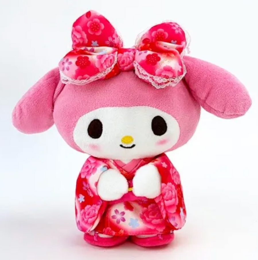 Sanrio Plush Toy - My Melody : Sakura Kimono Pink