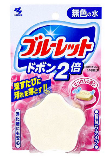 Kobayashi Pharmaceutical Bluelet Dobon 2x Toilet Cleaner Soap Scent 120g