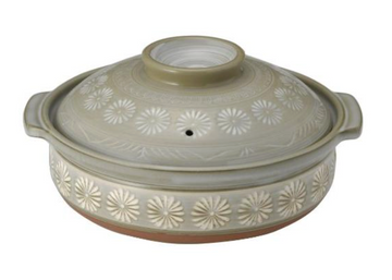 Ginpo Hana Mishima Claypot 2.2L Size 8