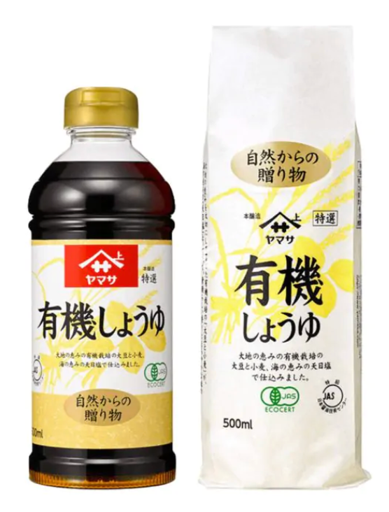 Yamasa Organic Soy Sauce (Yuki Shoyu) 500ml