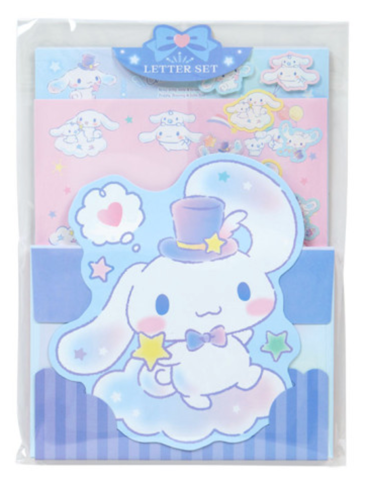 Sanrio Original Character Shaped Letter Set - Cinnamoroll