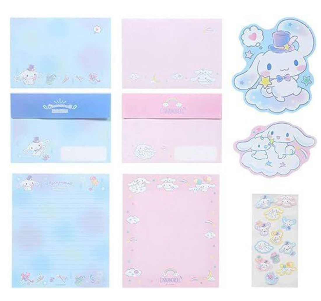 Sanrio Original Character Shaped Letter Set - Cinnamoroll