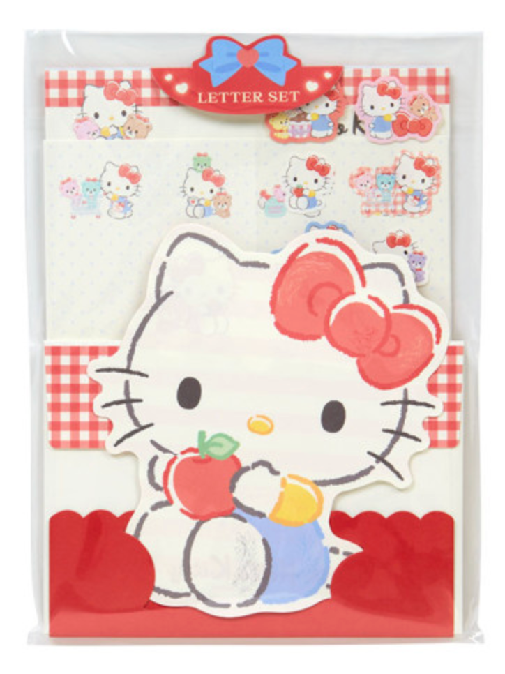 Sanrio Original Character Shaped Letter Set - Hello Kitty
