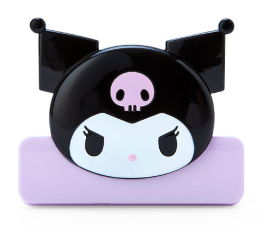 Sanrio Original Non-marking Face Clip - Kuromi