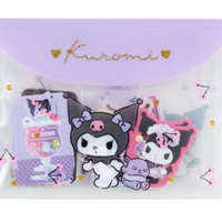 Sanrio Original Sticker & Case Set - Kuromi