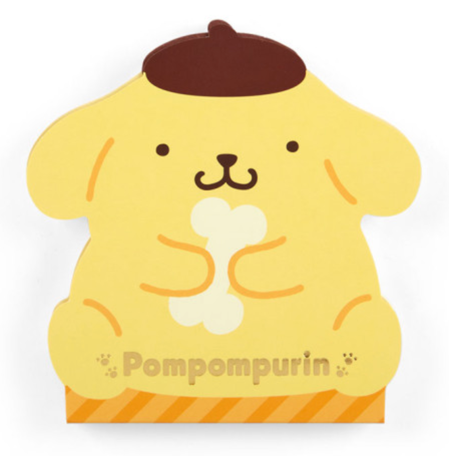 Sanrio Original Die-cut Memo - Pompompurin