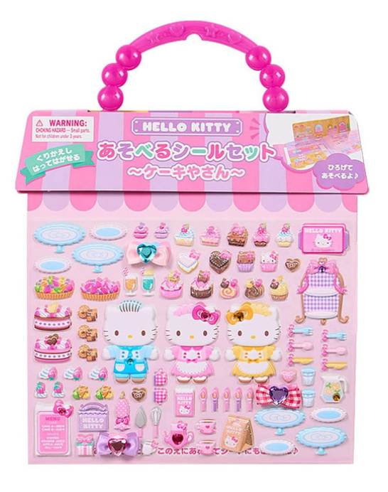 Sanrio Playable Sticker Set - Hello Kitty