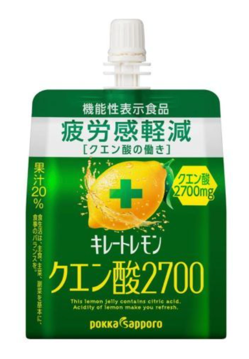 Pokka Chelated Lemon Citric Acid Jelly 165g