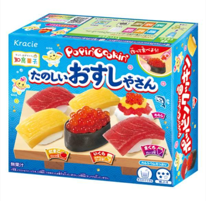Kracie Poppin' Cookin' Sushi DIY Candy Kit 28.5G